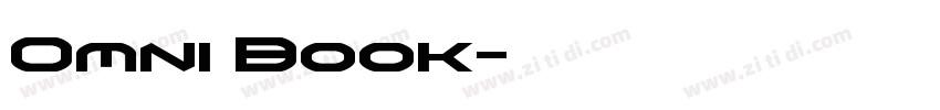 Omni Book字体转换